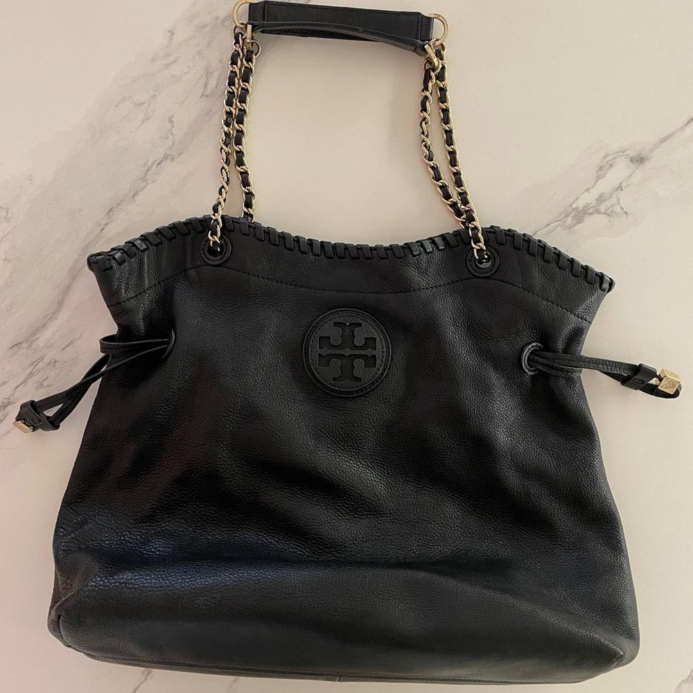 ❌❌ SOLD ❌❌ TORY BURCH MARION WHIPSTITCHED CHAIN LARGE BAG